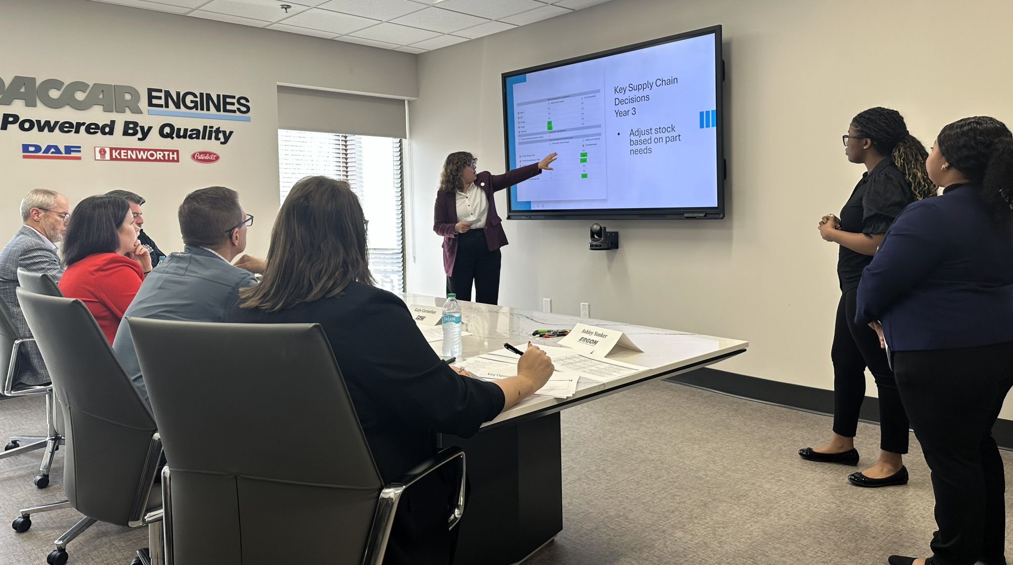 Supply Chain Student Challenge team explains its key supply chain decisions