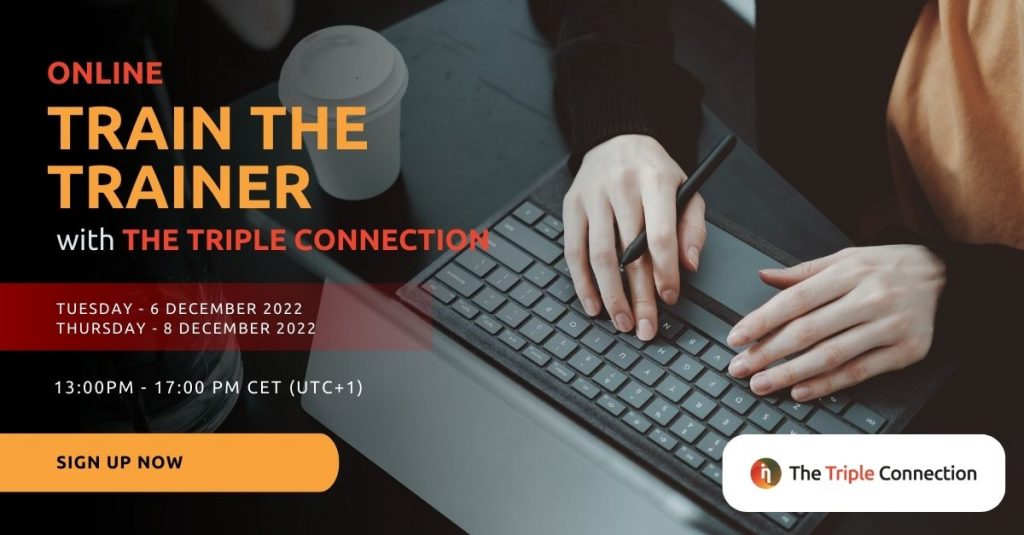 Online Train the Trainer with The Triple Connection Inchainge